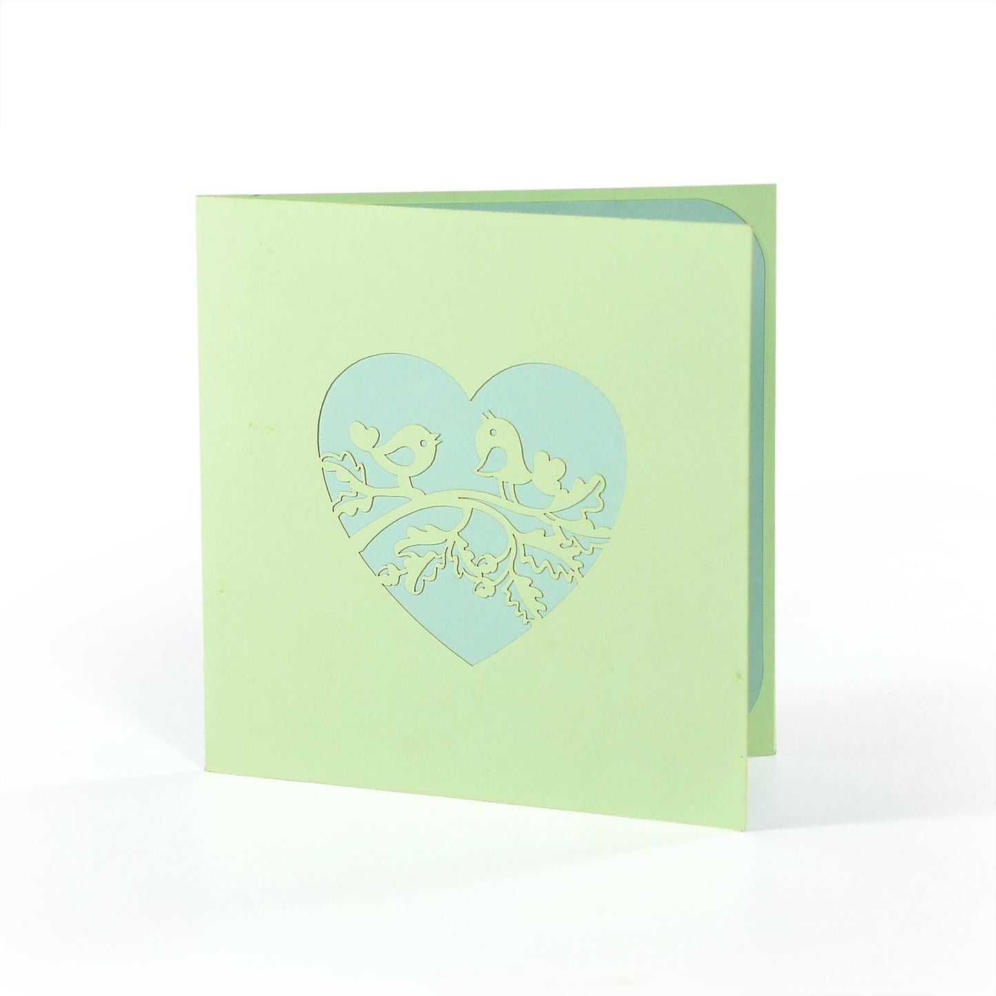 Romantic Bike Couple Kiss 3D Pop Up Card