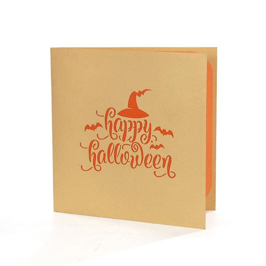 Halloween Haunted House 3D Pop Up Card - Graveyard Scene