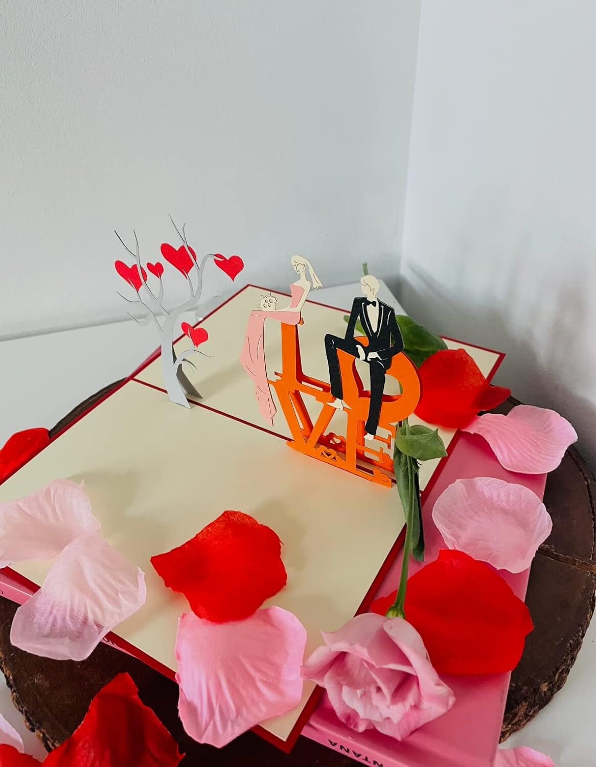 L-O-V-E 3D Pop Up Card - Love Collection