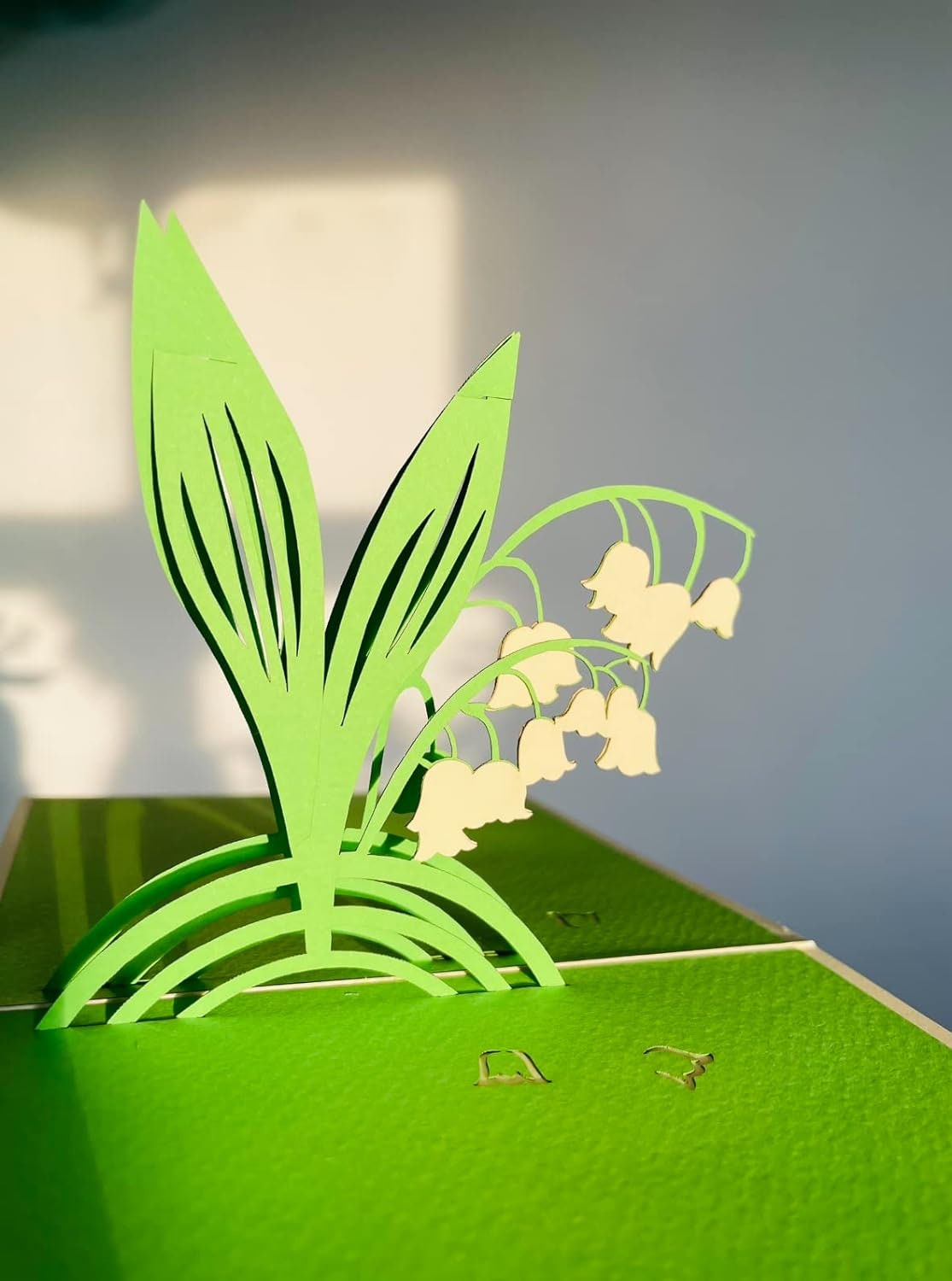 Lily of the Valley 3D Pop Up Card - Spring Collection