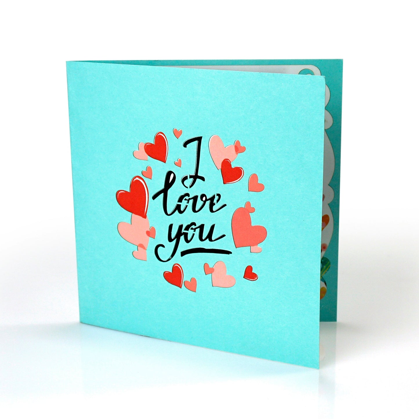 Love Van Couple Travelling 3D Pop Up Card