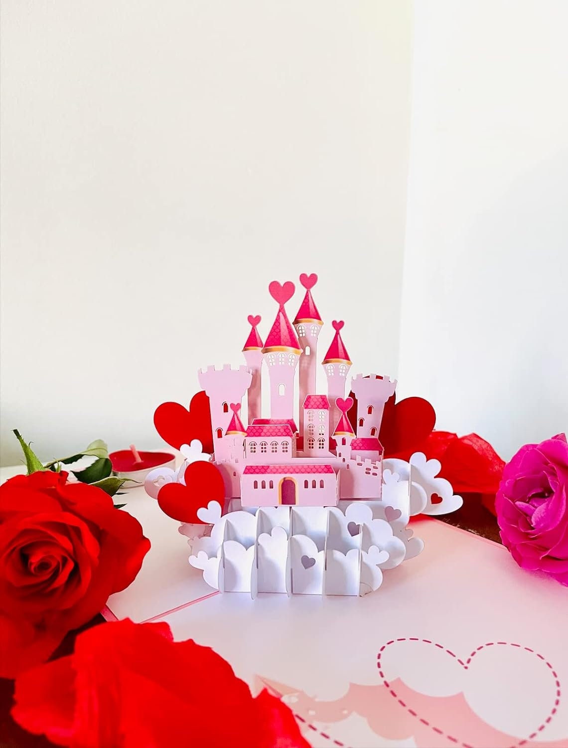 Princess Love Castle 3D Pop Up Card