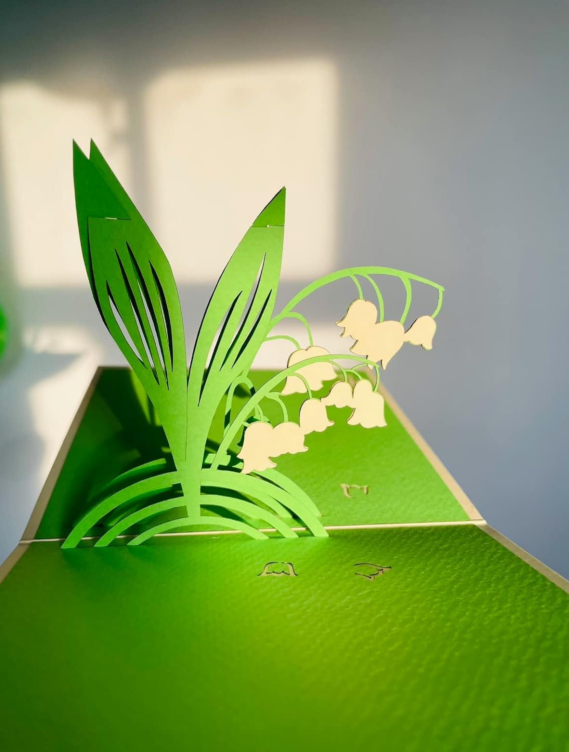 Lily of the Valley 3D Pop Up Card - Spring Collection