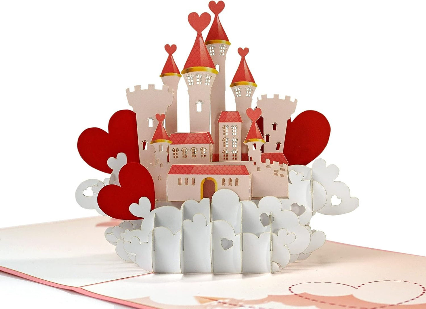Princess Love Castle 3D Pop Up Card