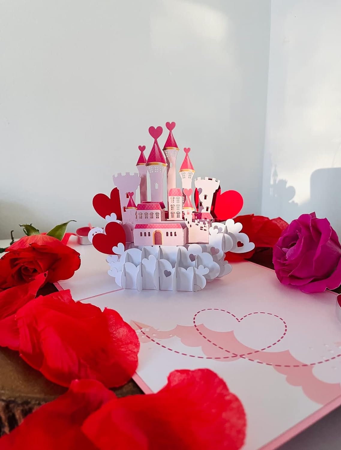 Princess Love Castle 3D Pop Up Card