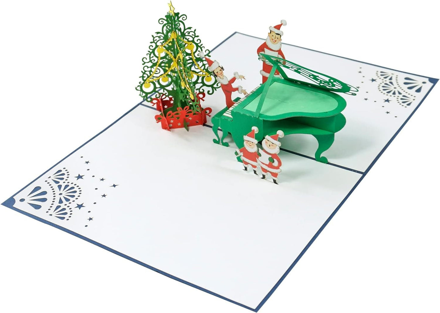 Christmas Carols Cheer 3D Pop Up Card