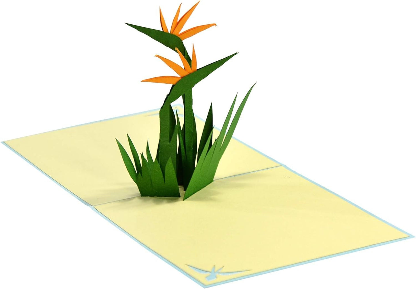 Bird of Paradise Flower 3D Pop Up Card - Spring Collection