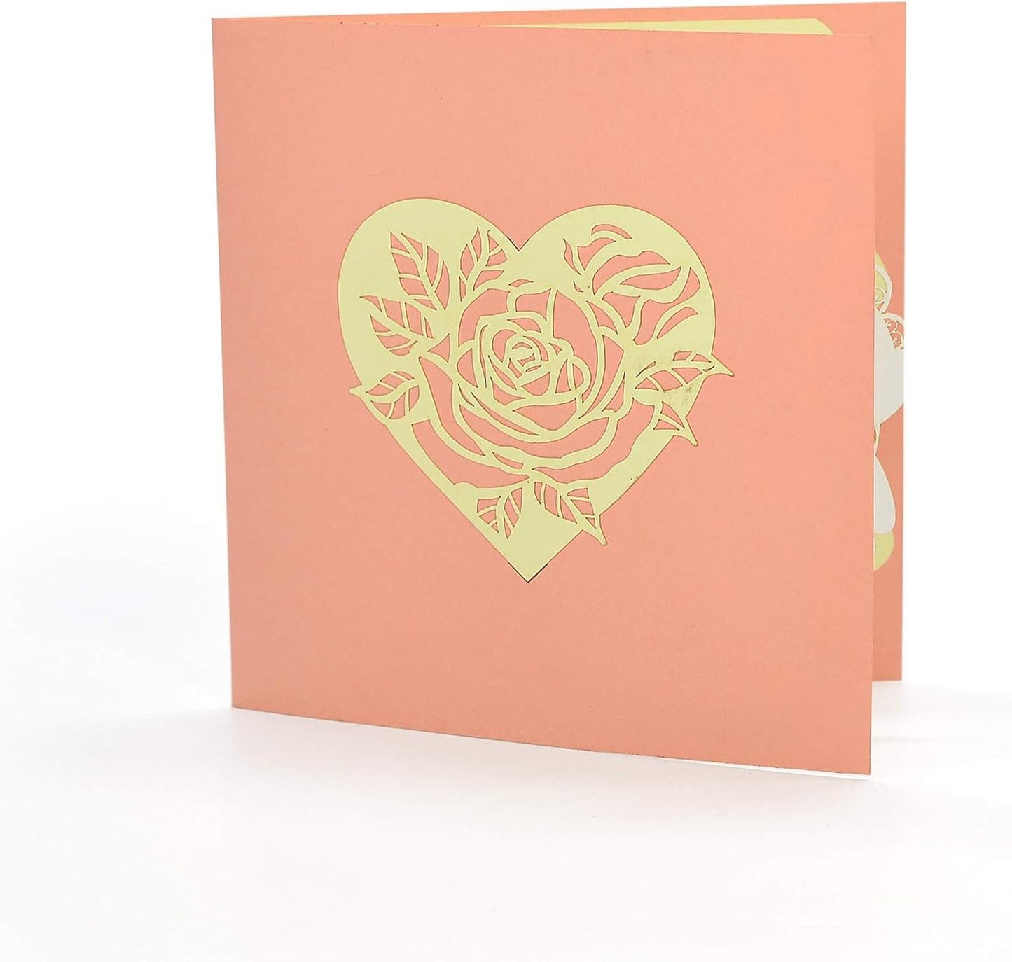 Rose Wine Basket 3D Pop Up Card - Spring Collection
