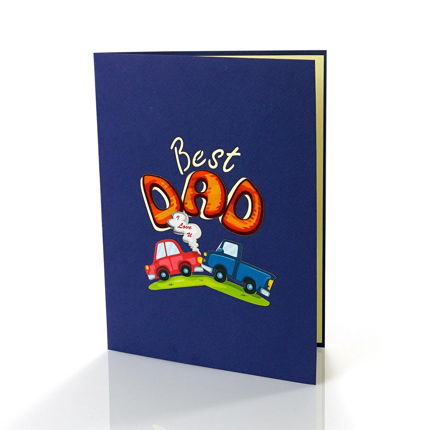Best Dad 3D Pop Up Card - Happy Father's Day