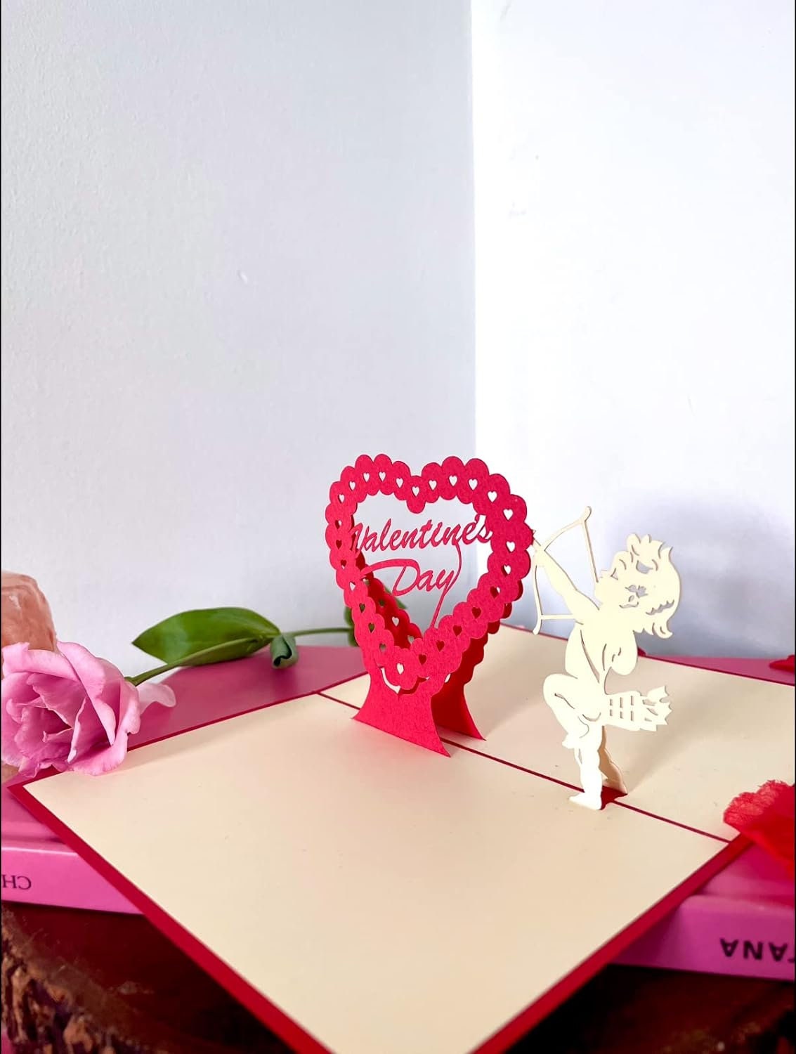 Valentine's Day Cupid 3D Pop Up Card