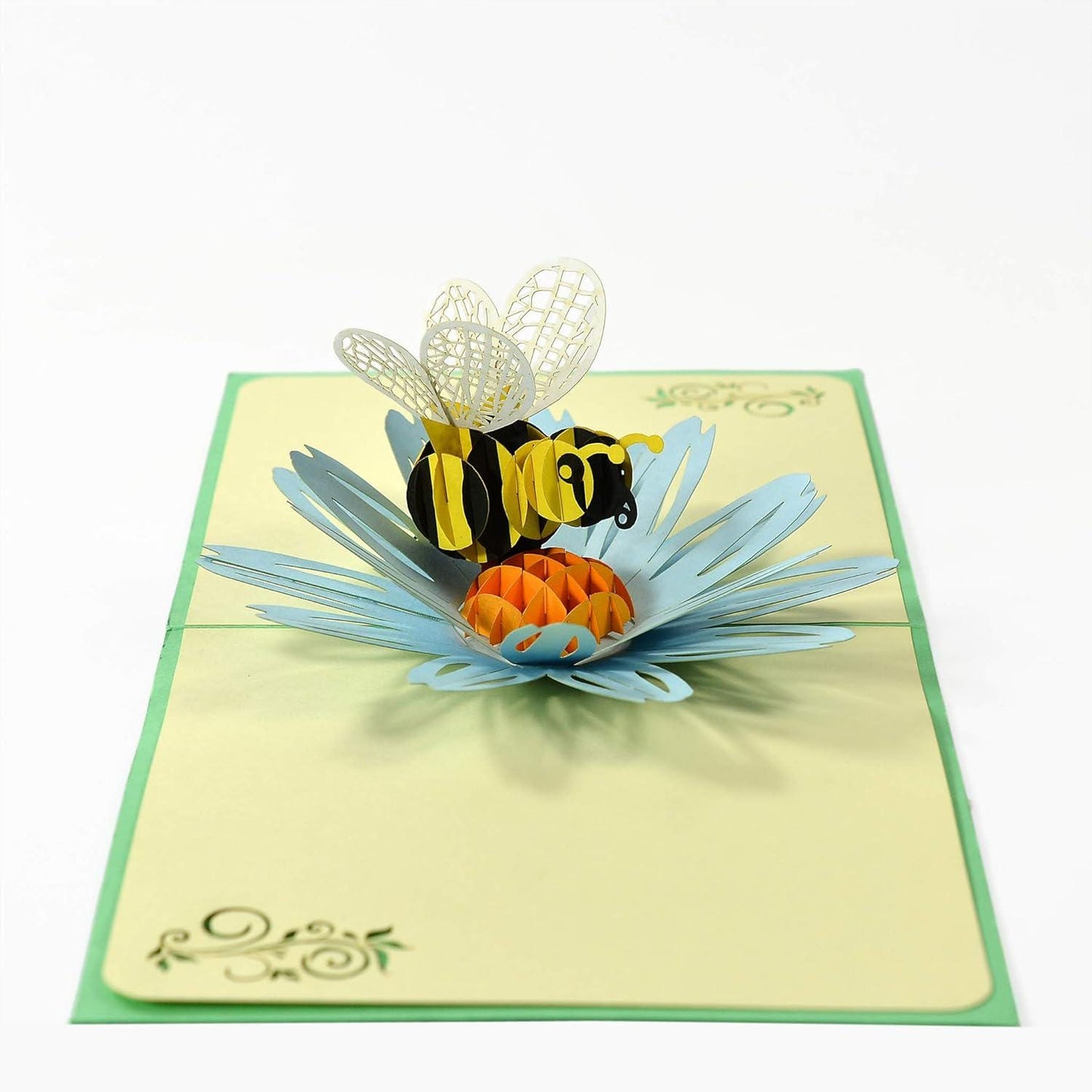Bumble Bee Flower 3D Pop Up Card - Spring Collection