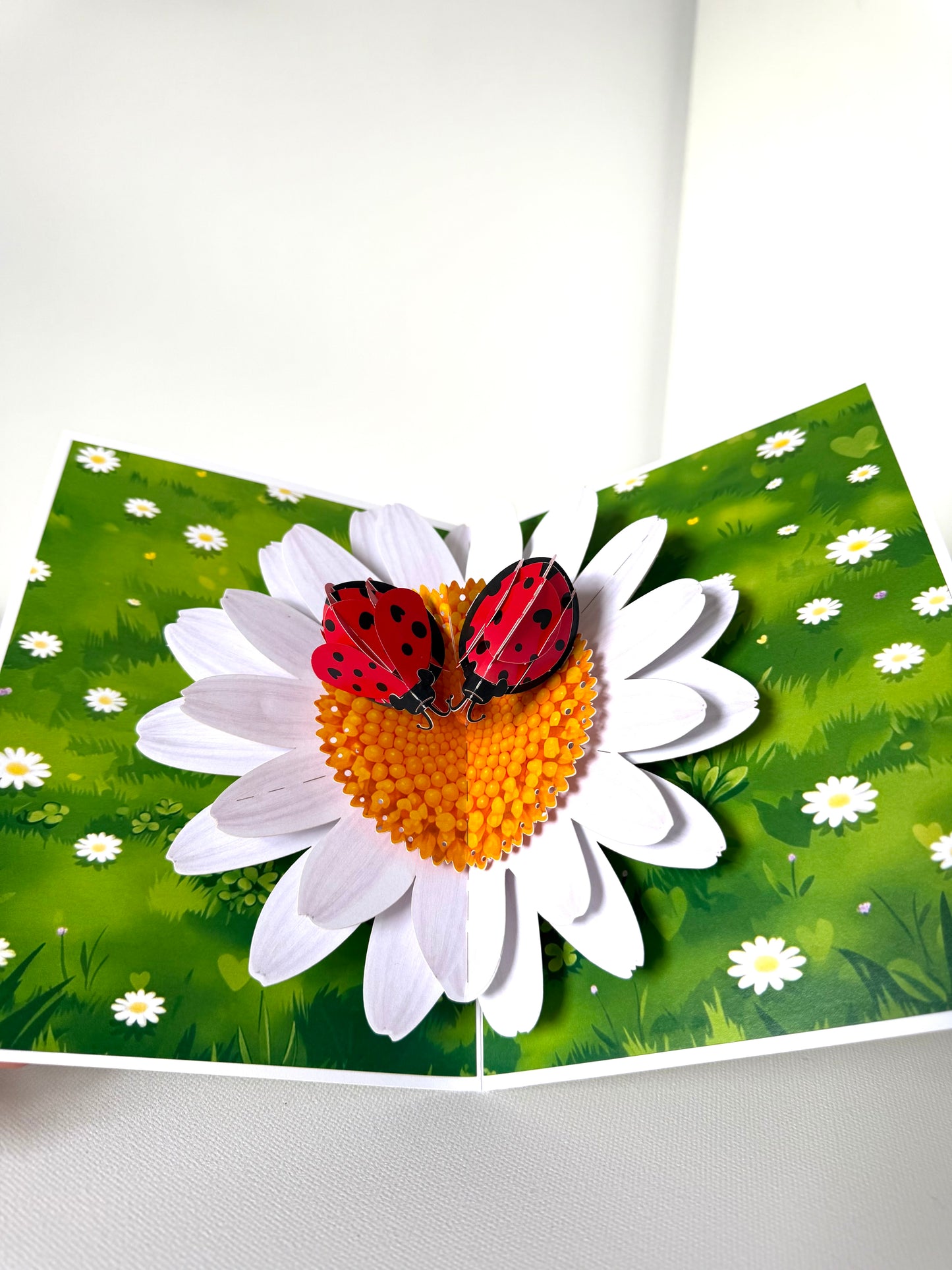 3D Pop Up Ladybug Card – “My Love Bug” Romantic Design