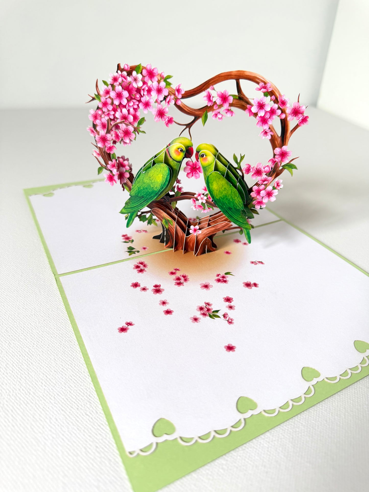 3D Pop Up Parrot Card – “You Are My Parrot-ise”
