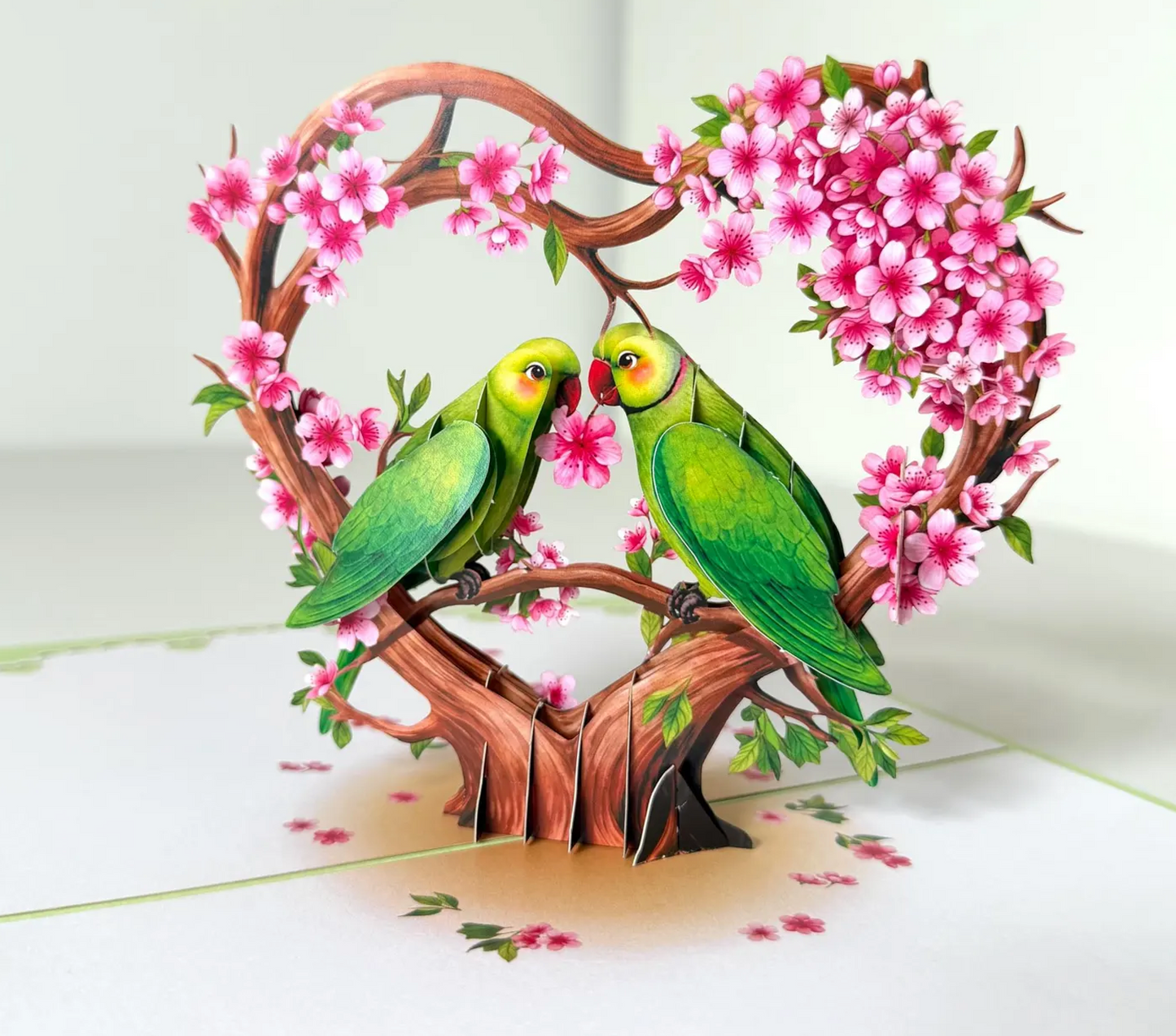 3D Pop Up Parrot Card – “You Are My Parrot-ise”