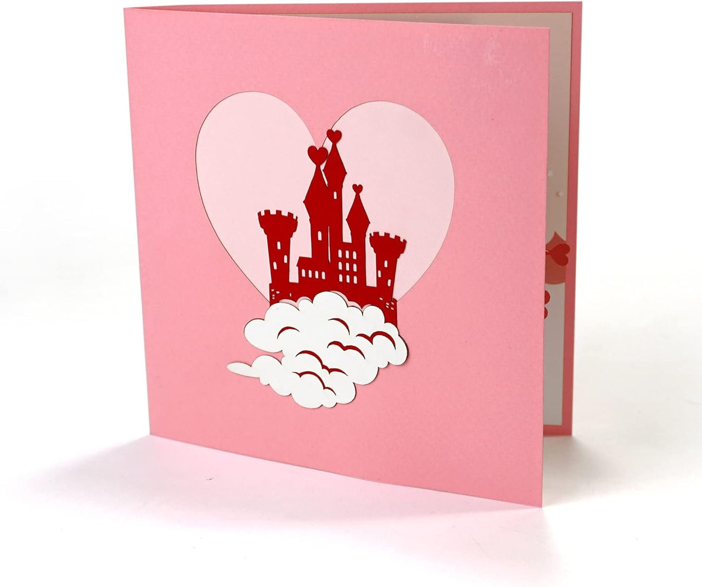 Princess Love Castle 3D Pop Up Card