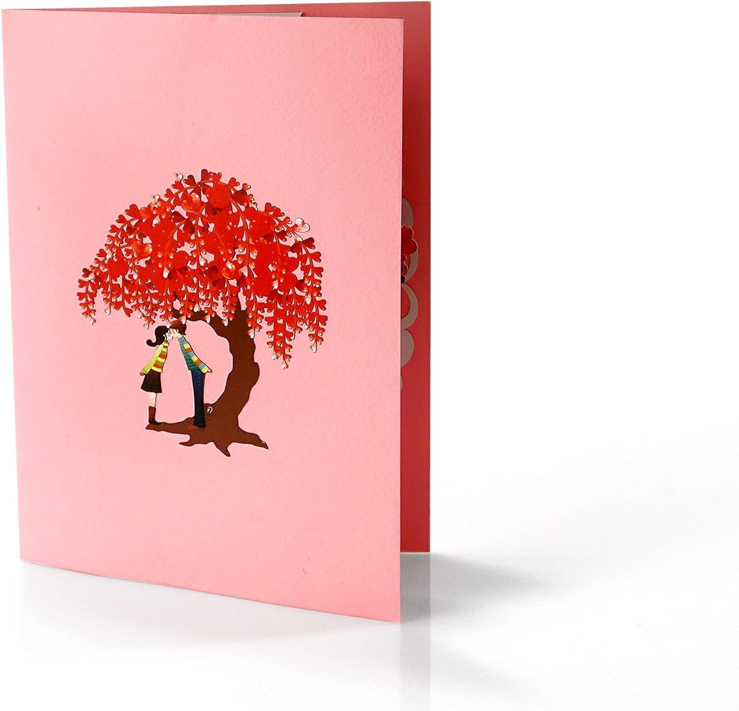 Couple Kiss 3D Pop Up Card - Romantic Valentine's Gift