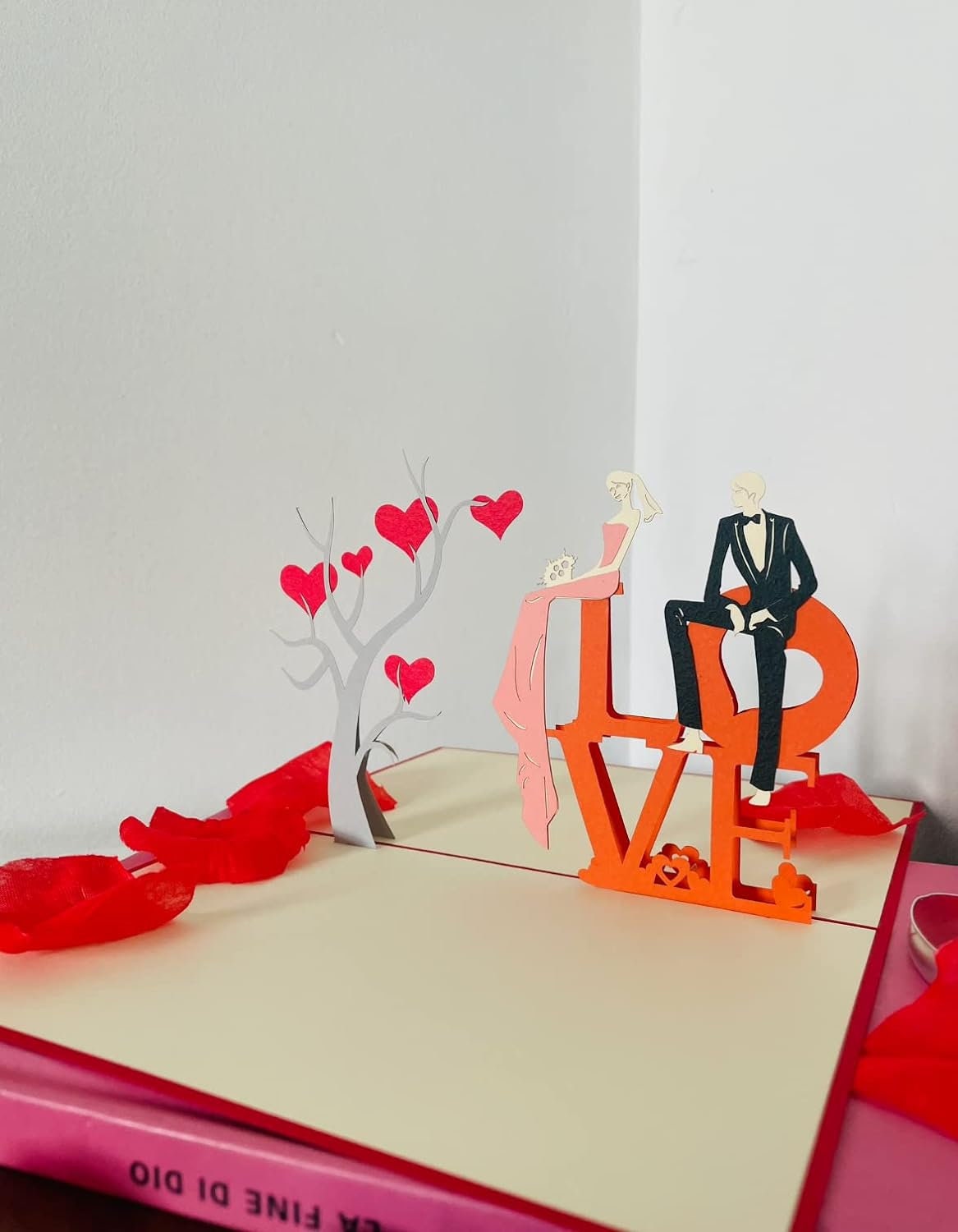 L-O-V-E 3D Pop Up Card - Love Collection