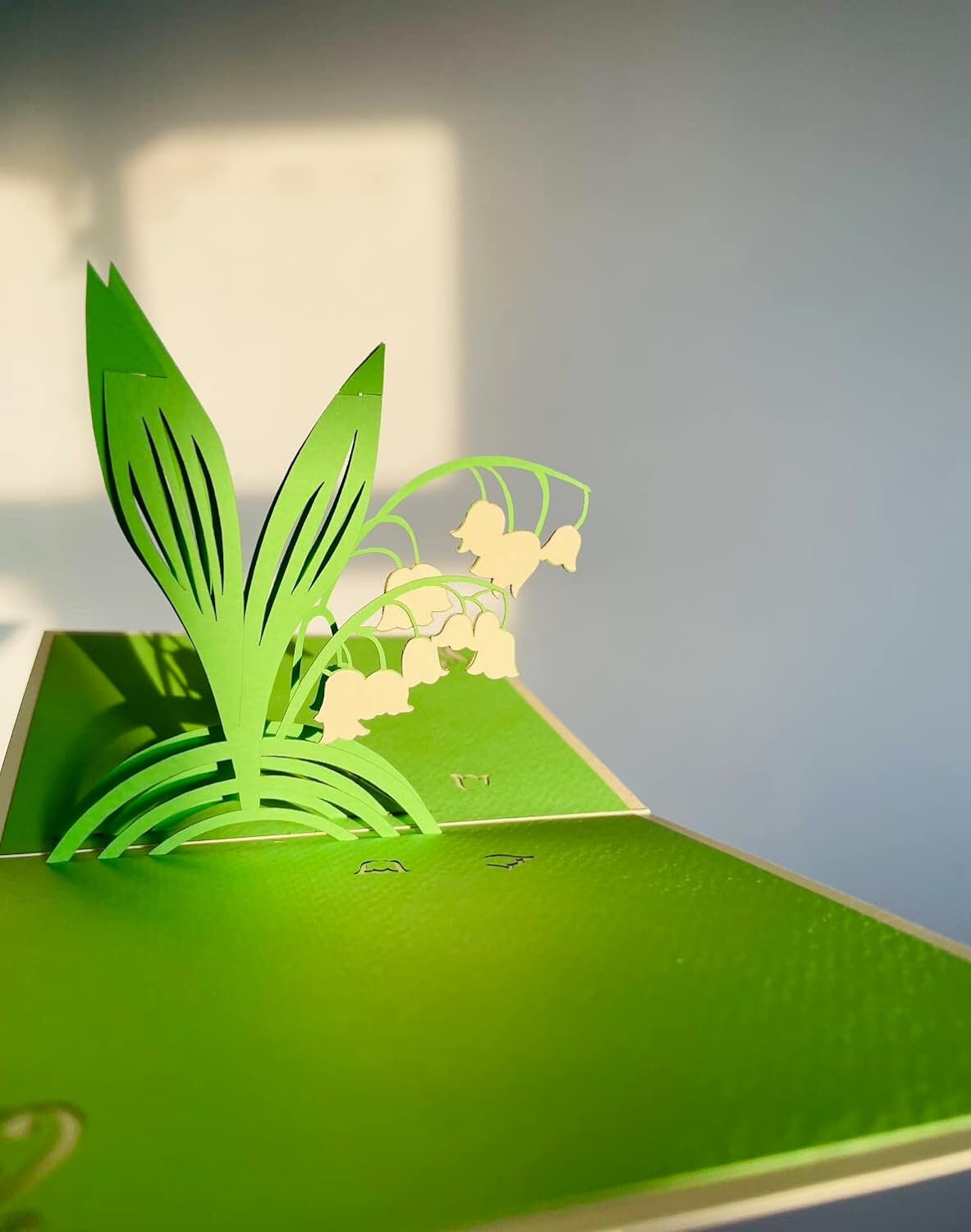 Lily of the Valley 3D Pop Up Card - Spring Collection