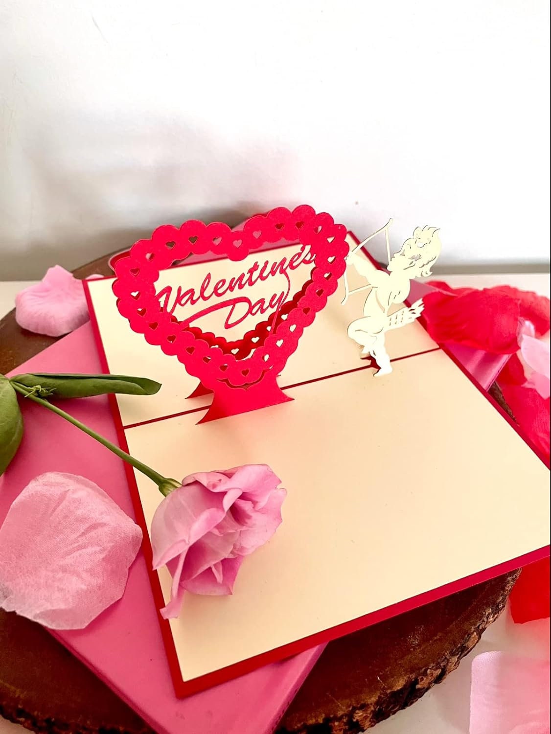 Valentine's Day Cupid 3D Pop Up Card