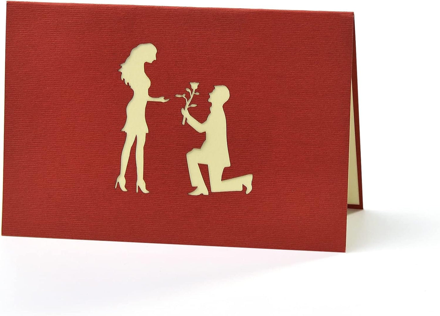 Romantic Rose 3D Pop Up Card