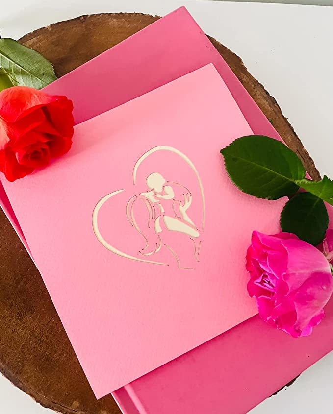 I Love Mom 3D Pop-Up Card - Mother's Day Collection