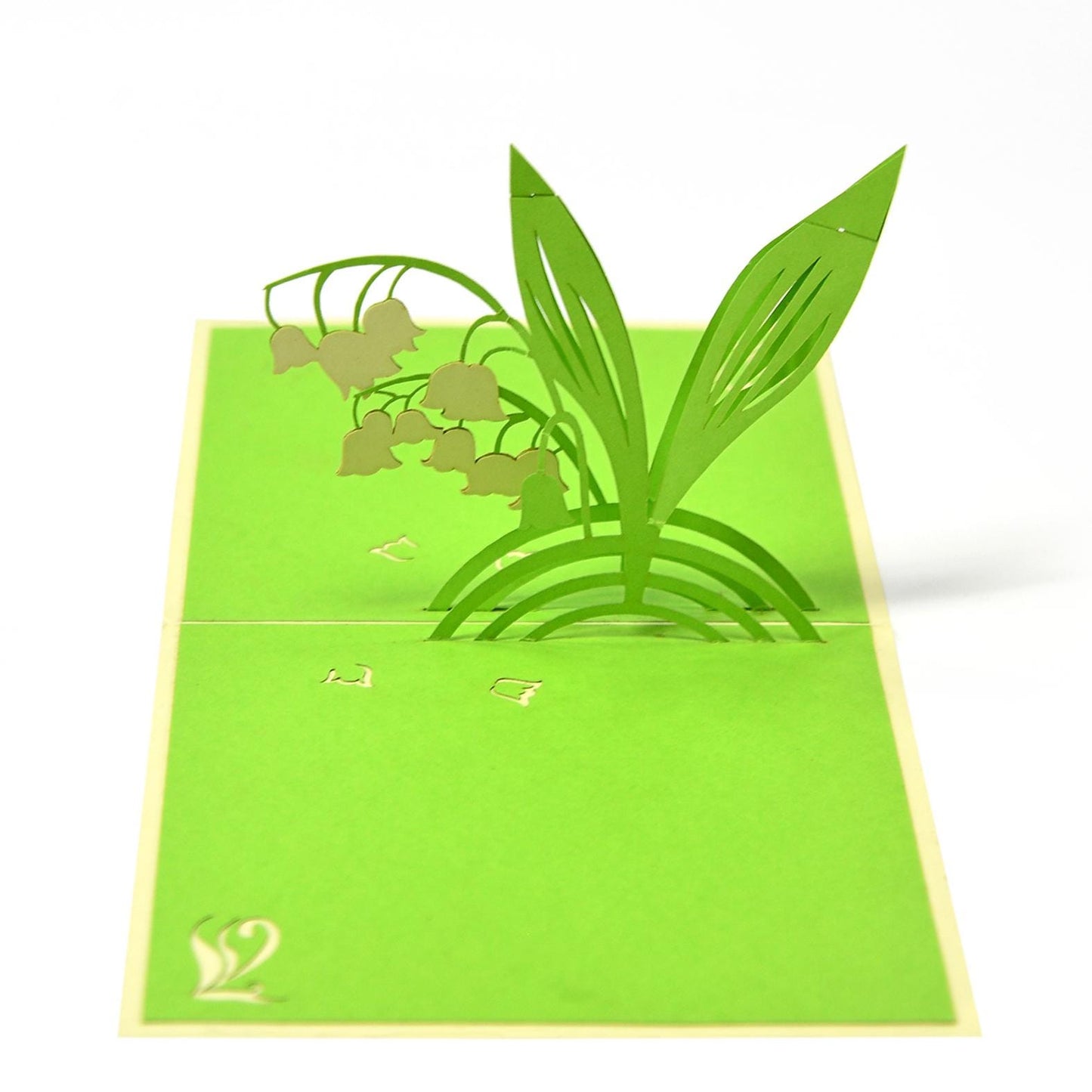 Lily of the Valley 3D Pop Up Card - Spring Collection