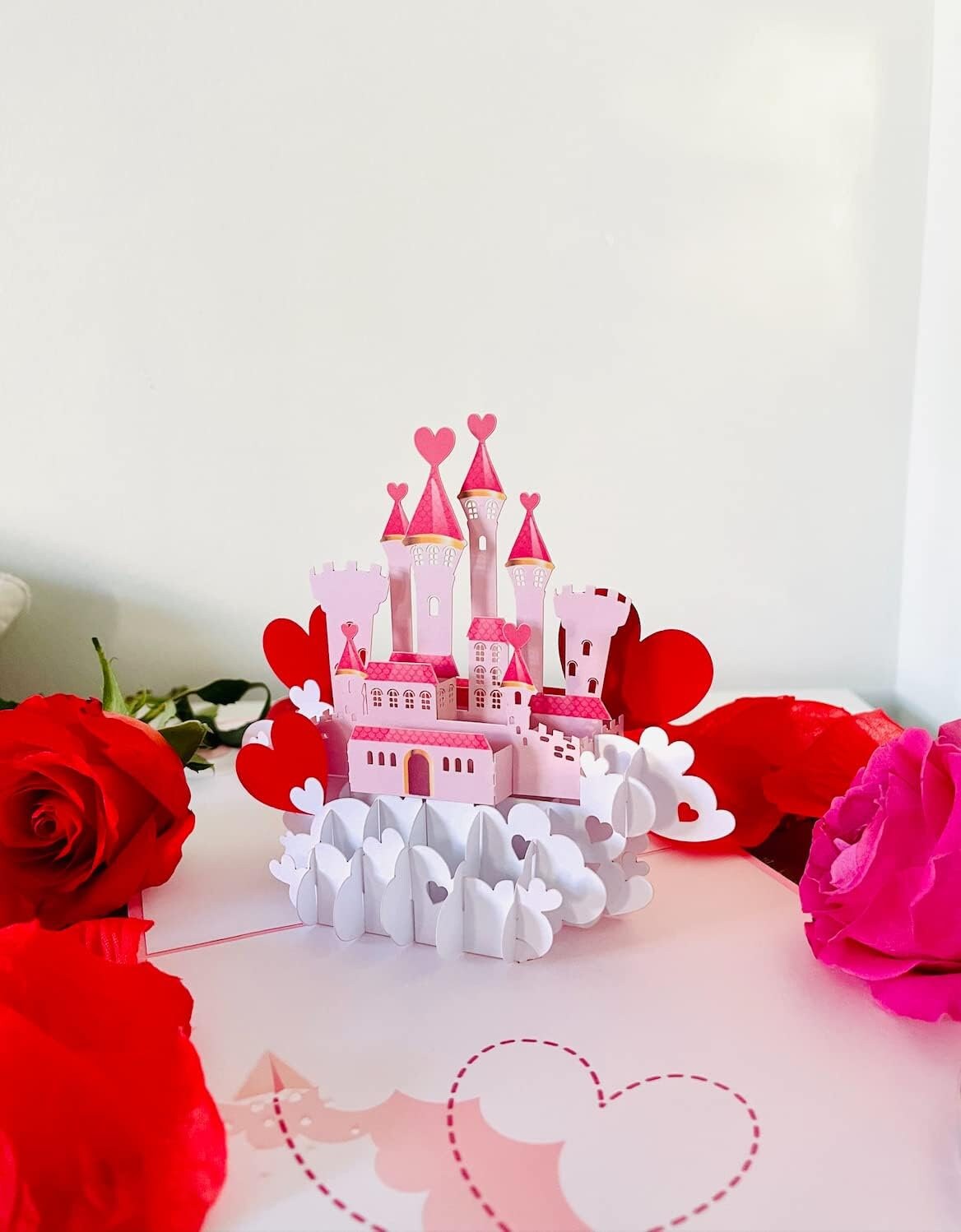 Princess Love Castle 3D Pop Up Card