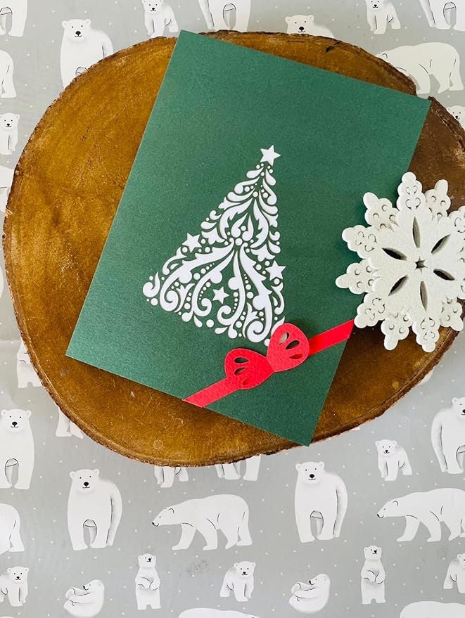 Santa Claus Family Christmas 3D Pop Up Card