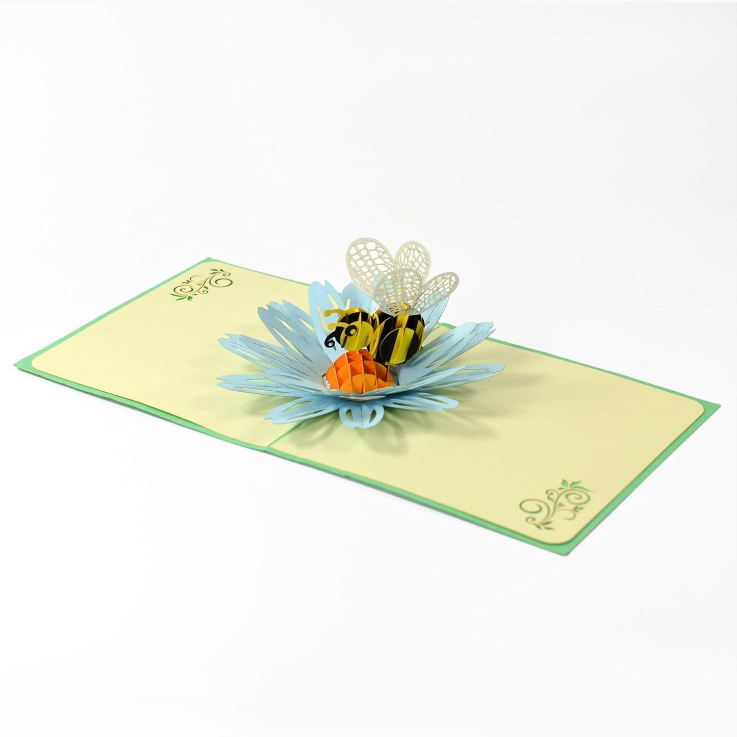 Bumble Bee Flower 3D Pop Up Card - Spring Collection