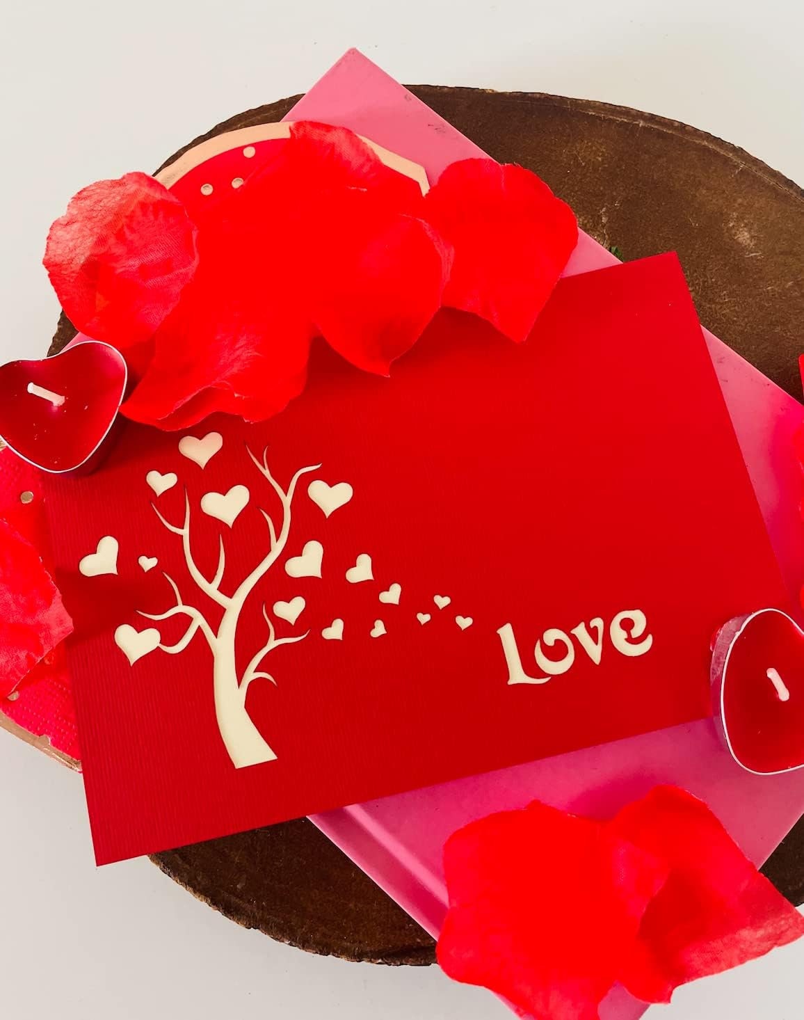 L-O-V-E 3D Pop Up Card - Love Collection