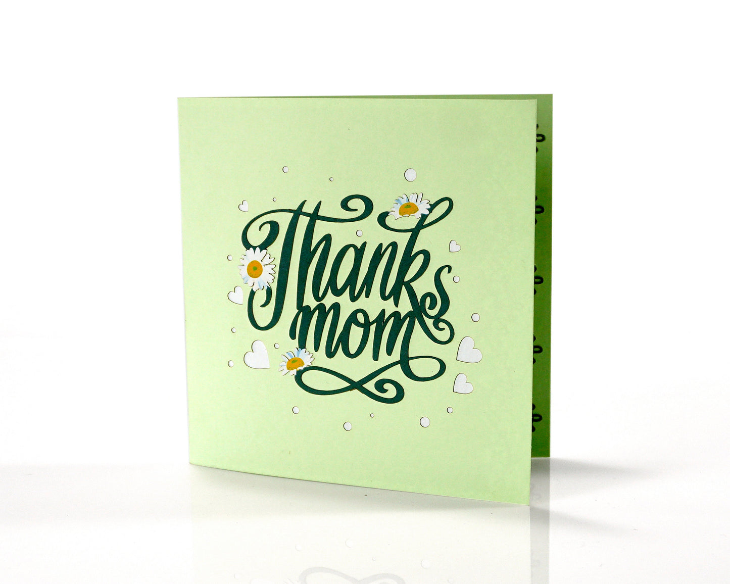 Daisies Crown Mum and Daughter 3D Pop Up Card